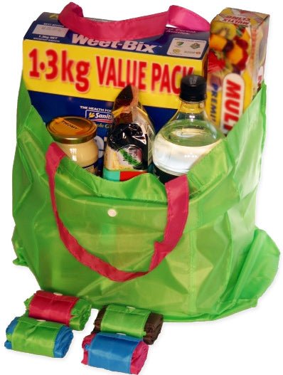 The Foldaway Bags - The Fresh Green Bag