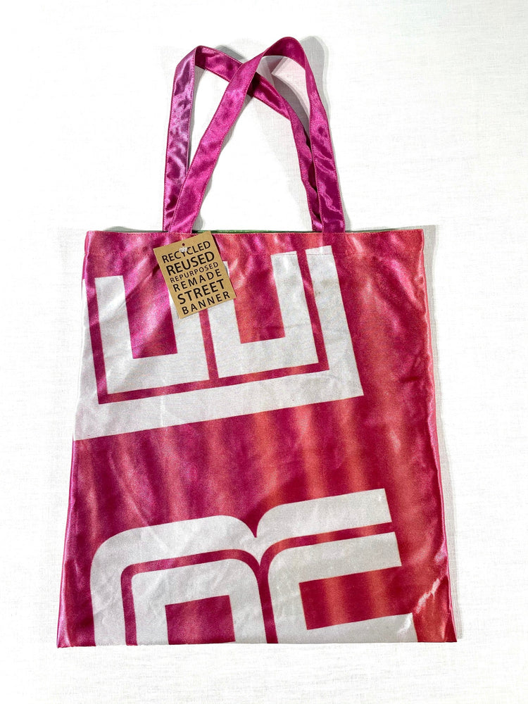The Upcycled Bags - Street Flag Bags - The Fresh Green Bag