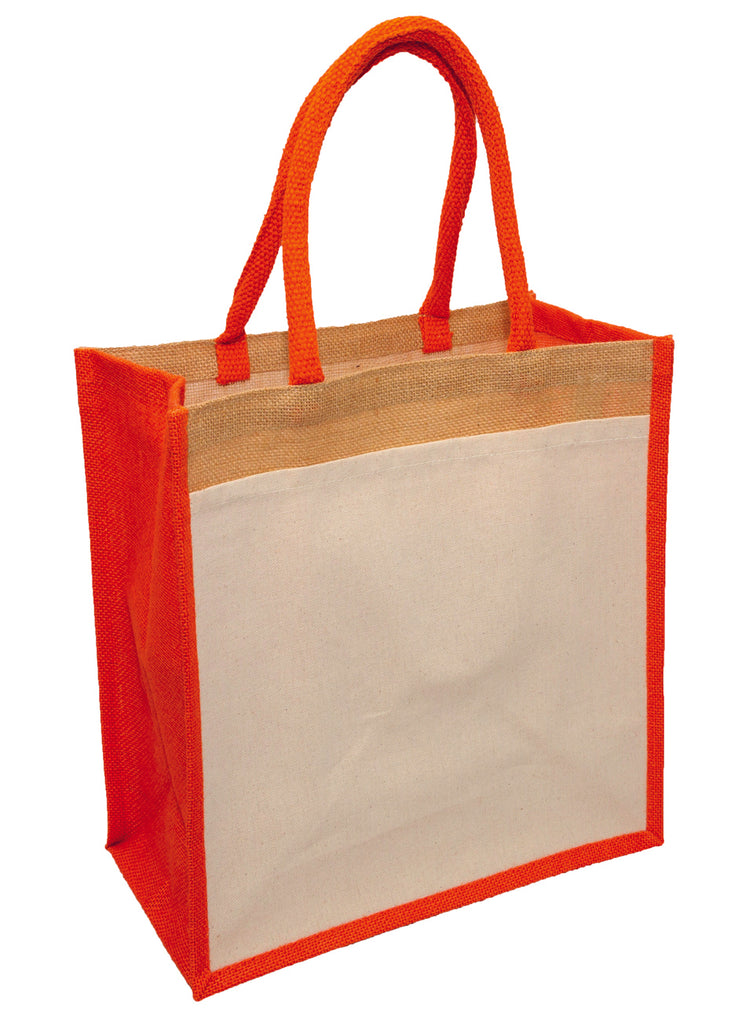 The Colour Jute Shopper with a Pocket
