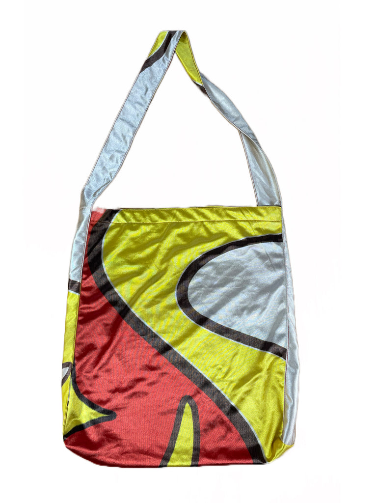 The Upcycled Street Flag Bag - MESSENGER
