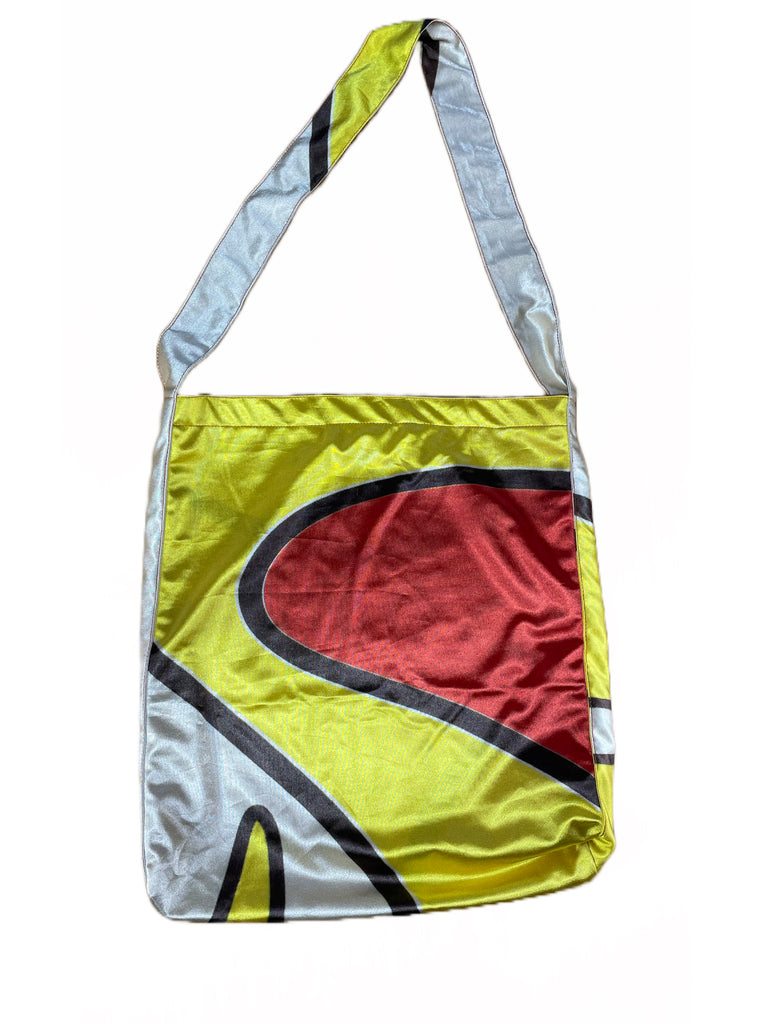 The Upcycled Street Flag Bag - MESSENGER
