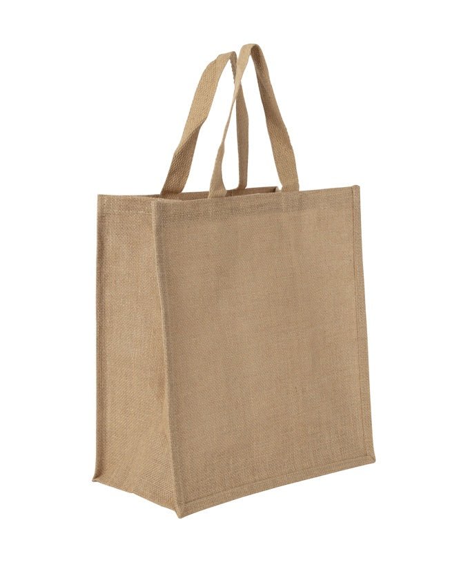 Jute Shopper – side view