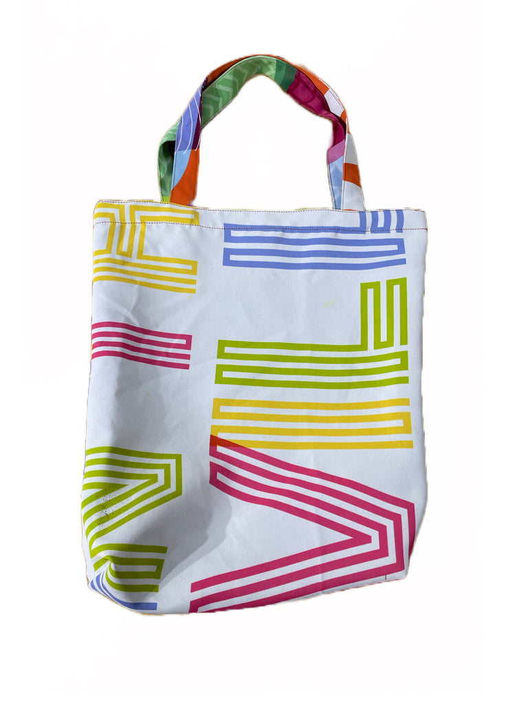 The Upcycled Street Flag Bag - TOTE