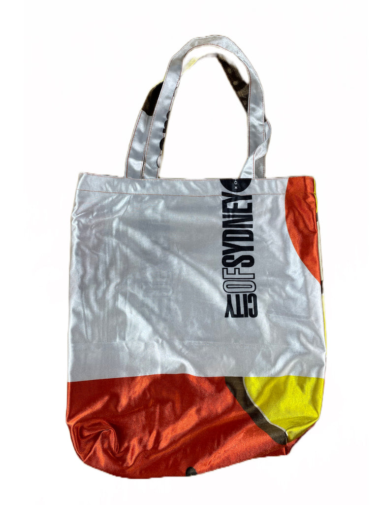 The Upcycled Street Flag Bag - TOTE