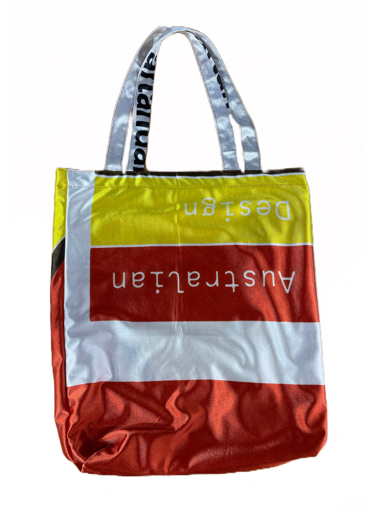 The Upcycled Street Flag Bag - TOTE