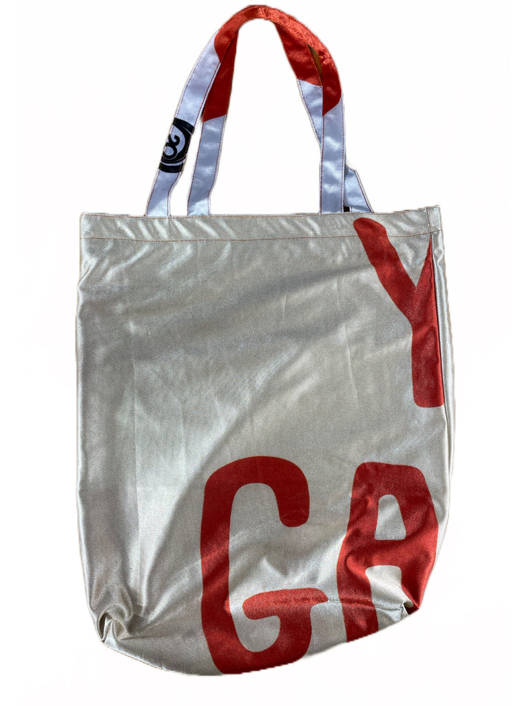 The Upcycled Street Flag Bag - TOTE